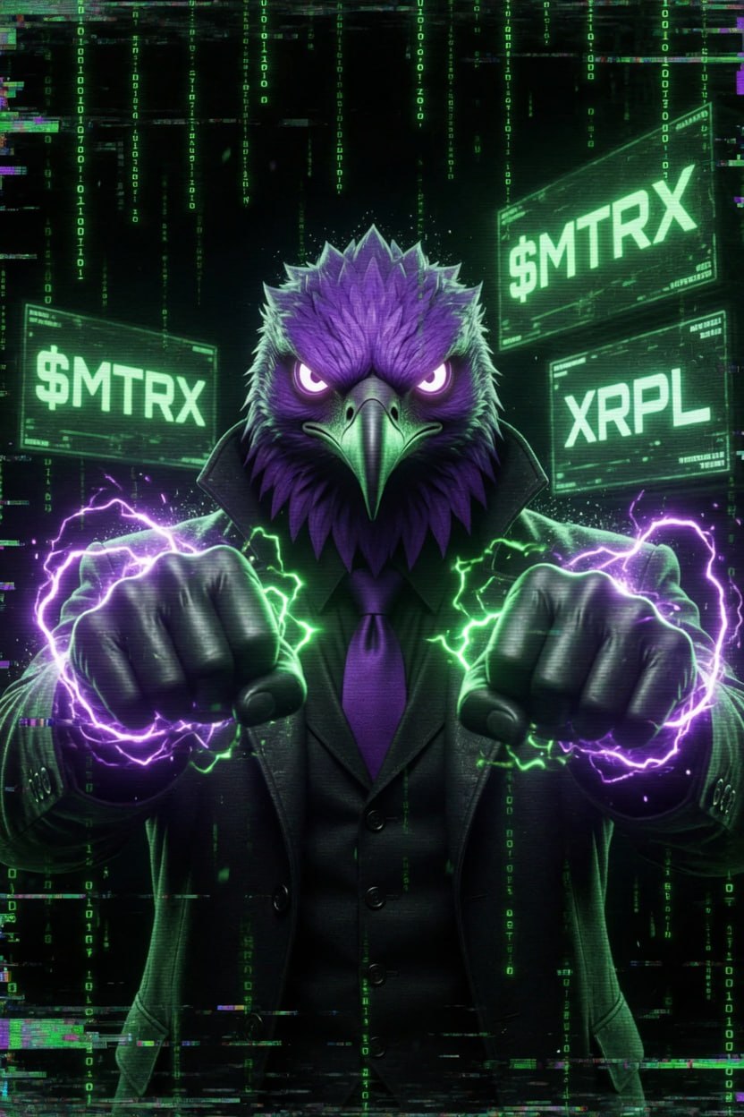 Matrix Raven charged with energy